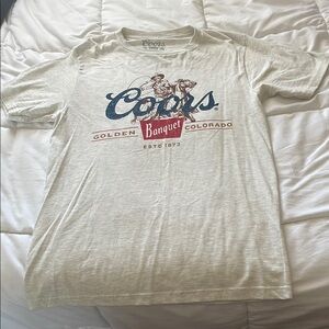 Light Beige Graphic T-Shirt